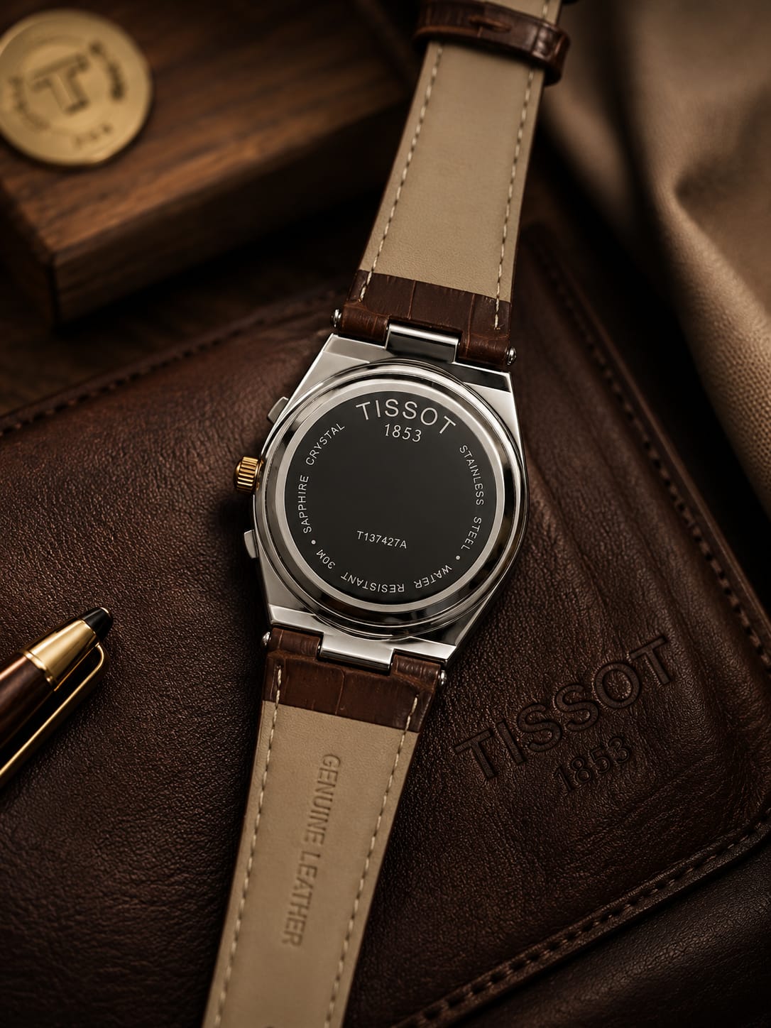 Tissot PRX Chronographic Strap Watch